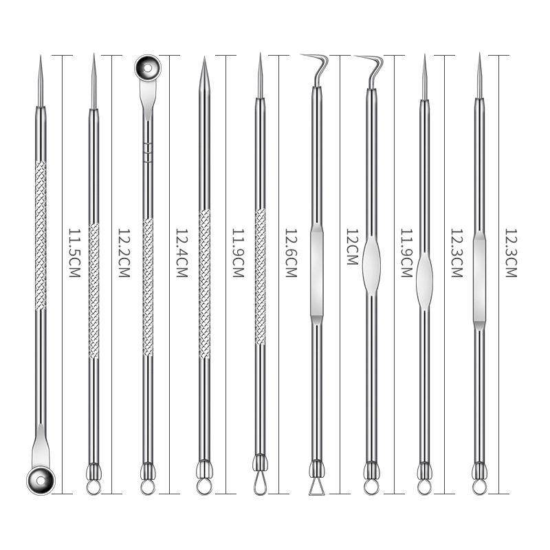 Skincare Ingredients Checker - Acne Blackhead Remover Needle Tools Set