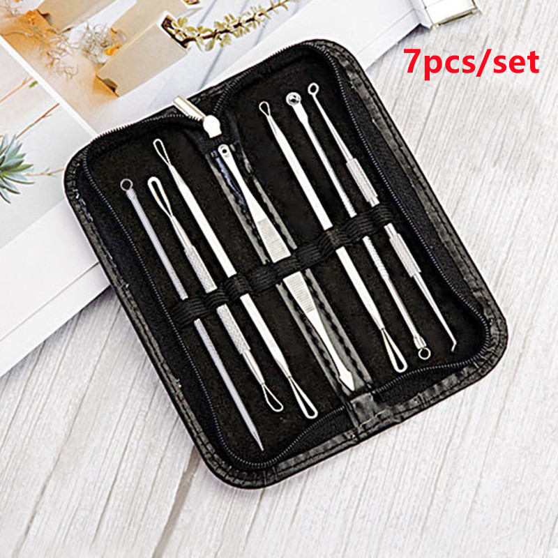 Skincare Ingredients Checker - 7Pcs/Set Stainless Steel Pimple Removal Skin