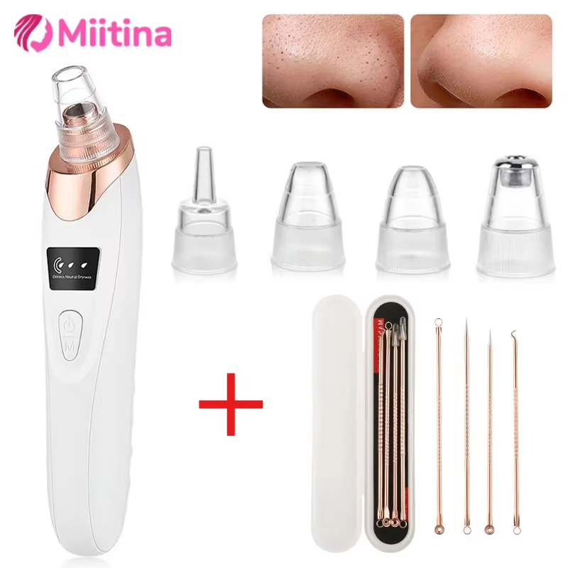 Skincare Ingredients Checker - Blackhead Remover Vacuum Suction USB Rechargeable