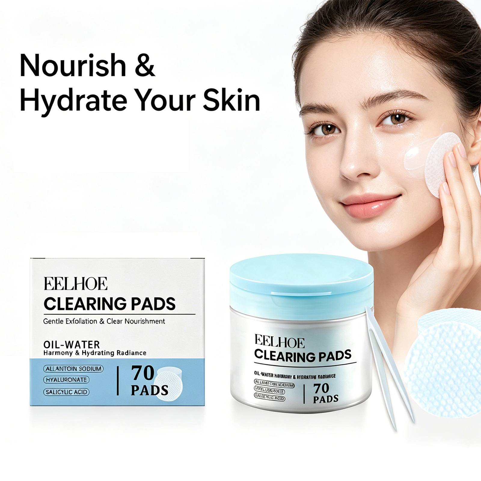 Glycolic Acid Exfoliant - 70/140/210/280 Pads Clearing Pads Salicylic Acid