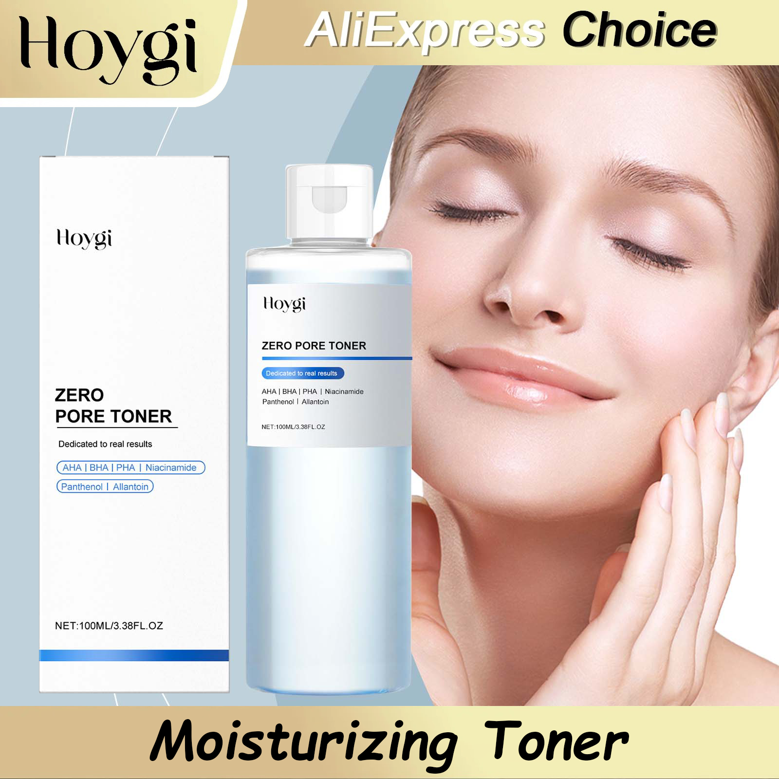 Glycolic Acid Exfoliant - HOYGI Glycolic Acid Toning Solution To