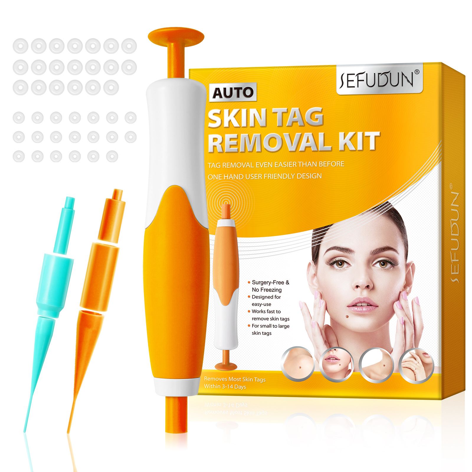 Skincare Ingredients Checker - Double-Headed Auto Skin Tag Removal Kit