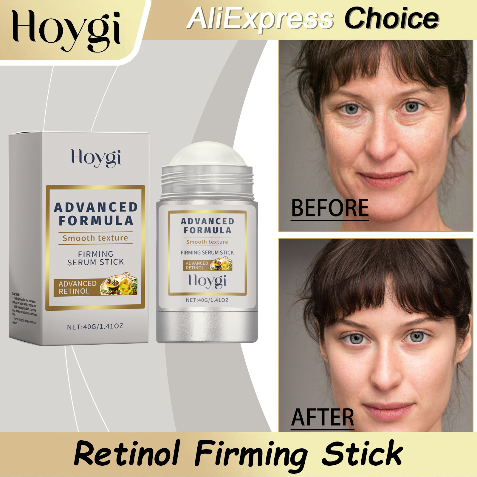 Niacinamide Brightening Serum - HOYGI Retinol Firming Stick Anti Wrinkle