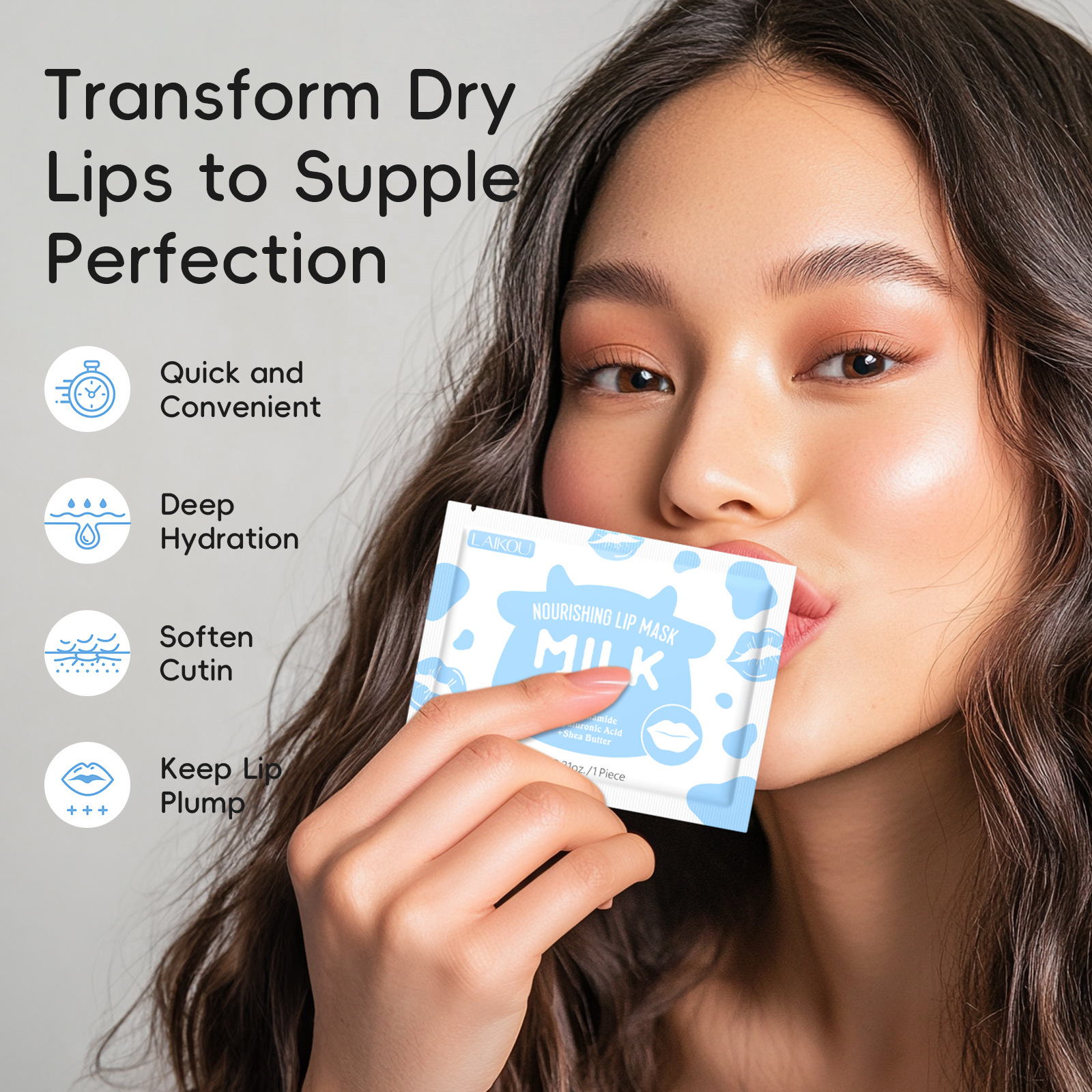 Skincare Collagen - 10pcs Milk Collagen Lip Mask Lips