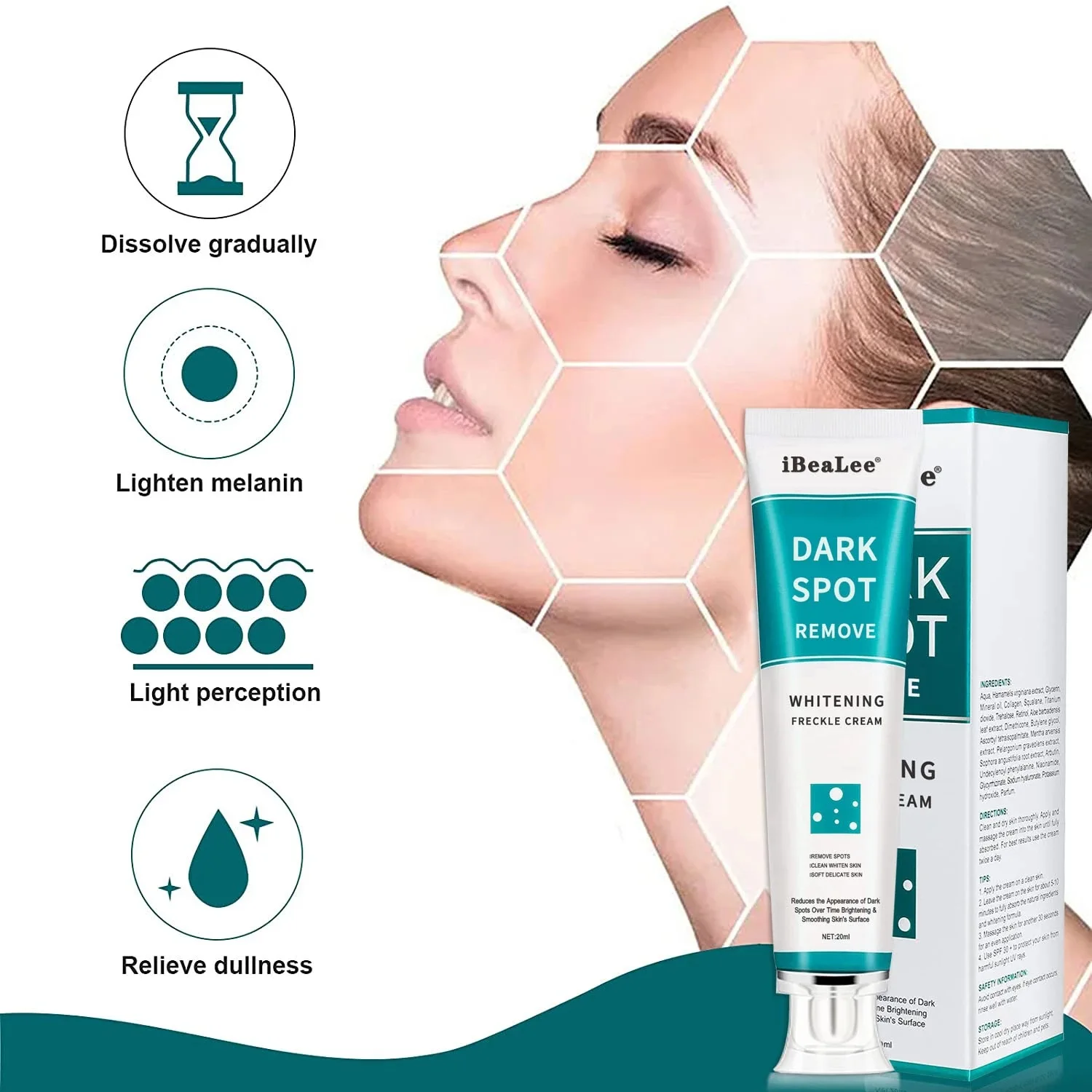 Melasma Brightening Face Cream - огляд і ціна Niacinamide Brightening Serum