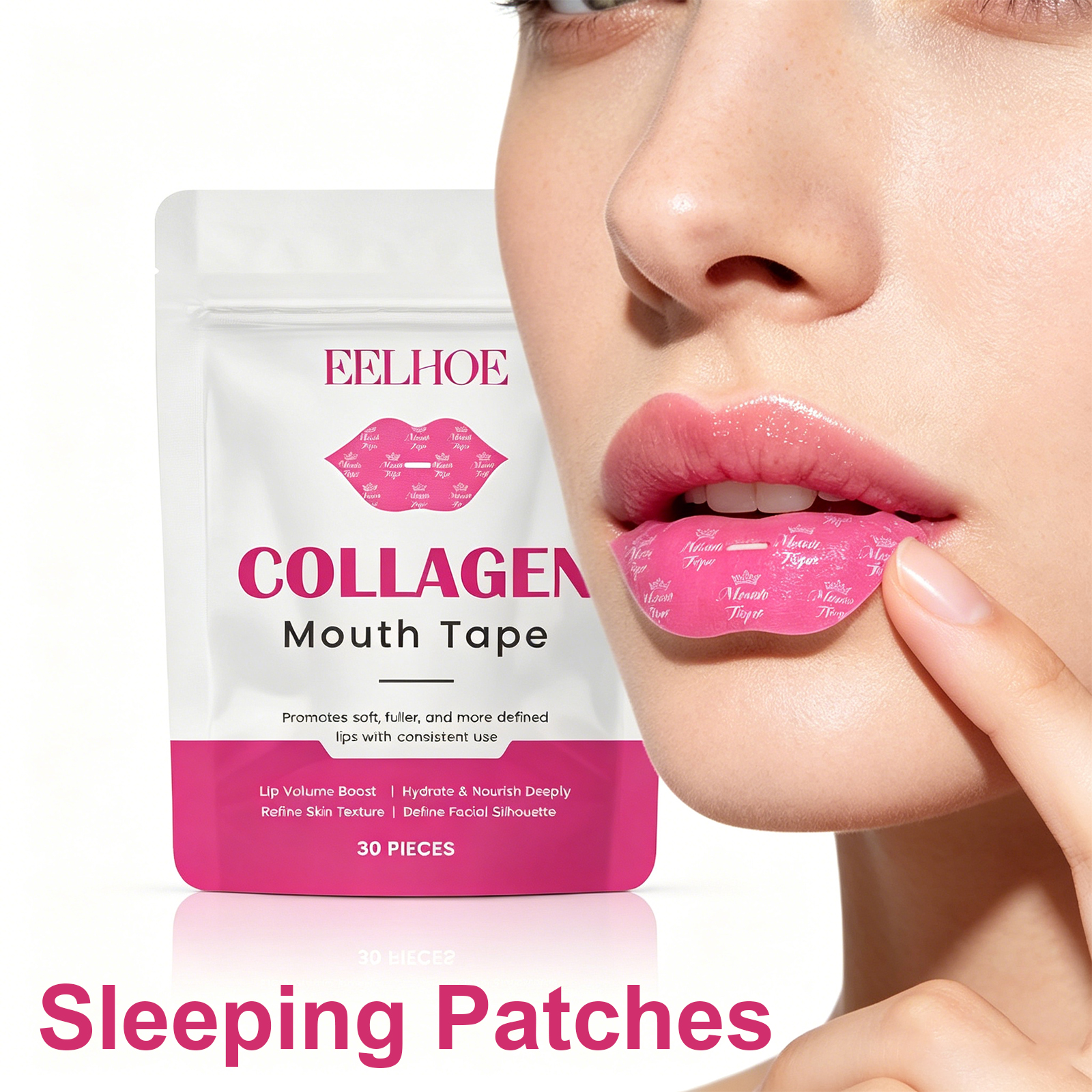 Mouth Tape Lip Care Sleeping P - огляд і ціна Skincare Collagen