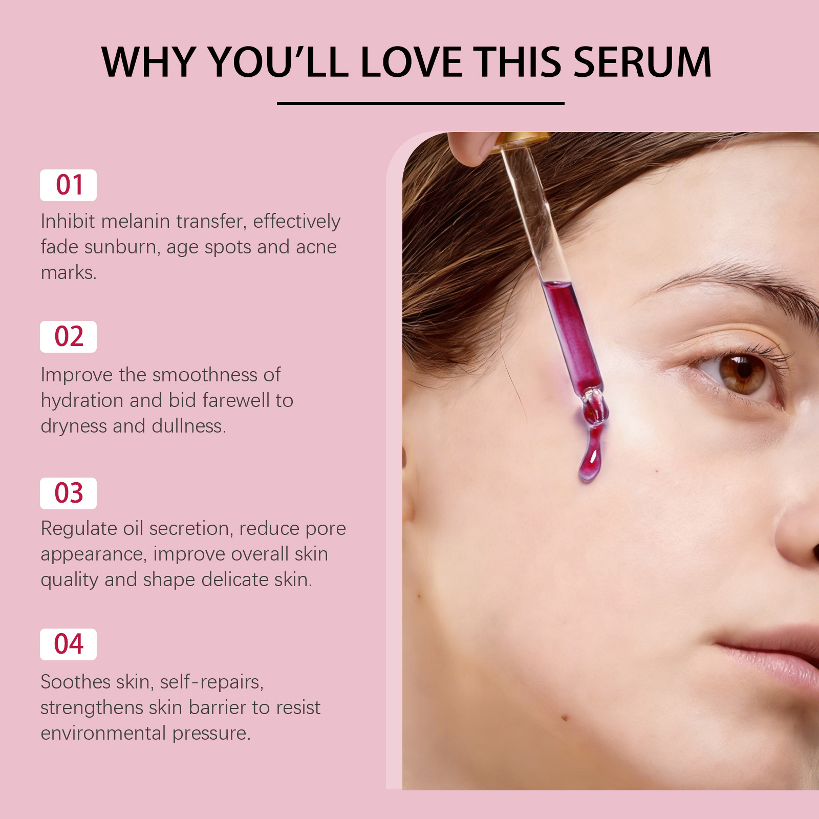 Niacinamide Facial Serum Brigh - огляд і ціна Niacinamide Brightening Serum