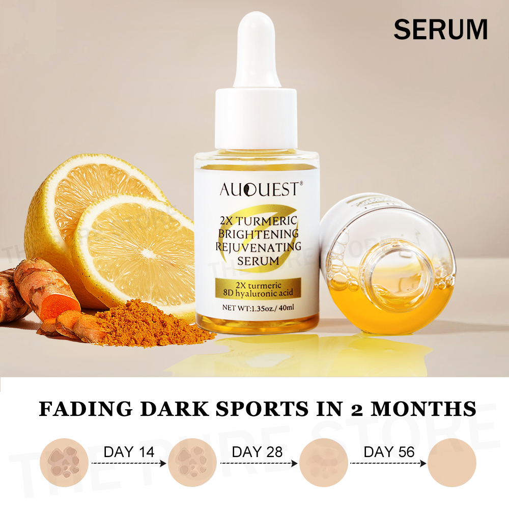 AUQUEST Turmeric & Vitamin C F - огляд і ціна Niacinamide Brightening Serum