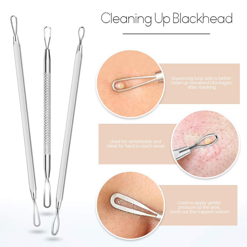 7Pcs/Set Stainless Steel Pimpl - огляд і ціна Skincare Ingredients Checker