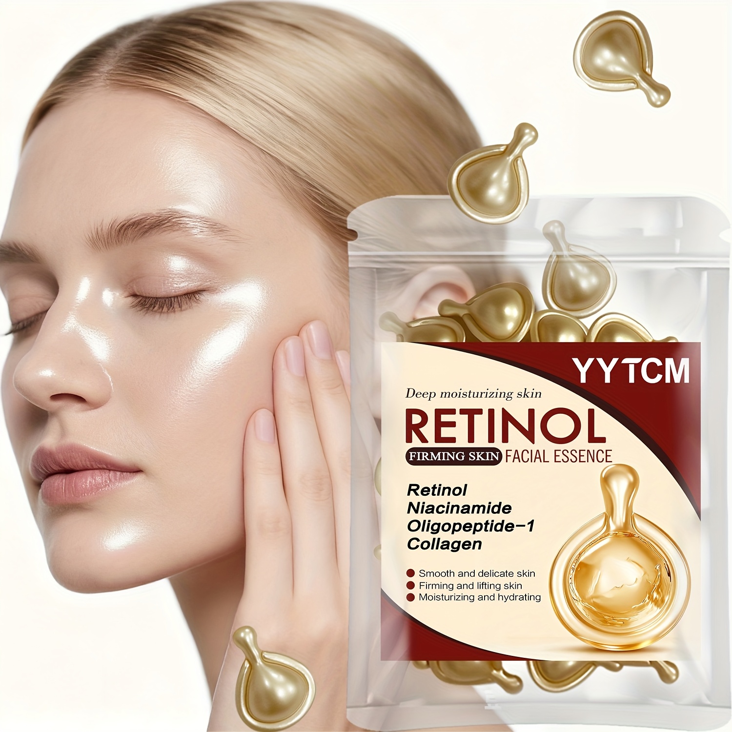 Retinol Firming Facial Moistur - огляд і ціна Niacinamide Brightening Serum