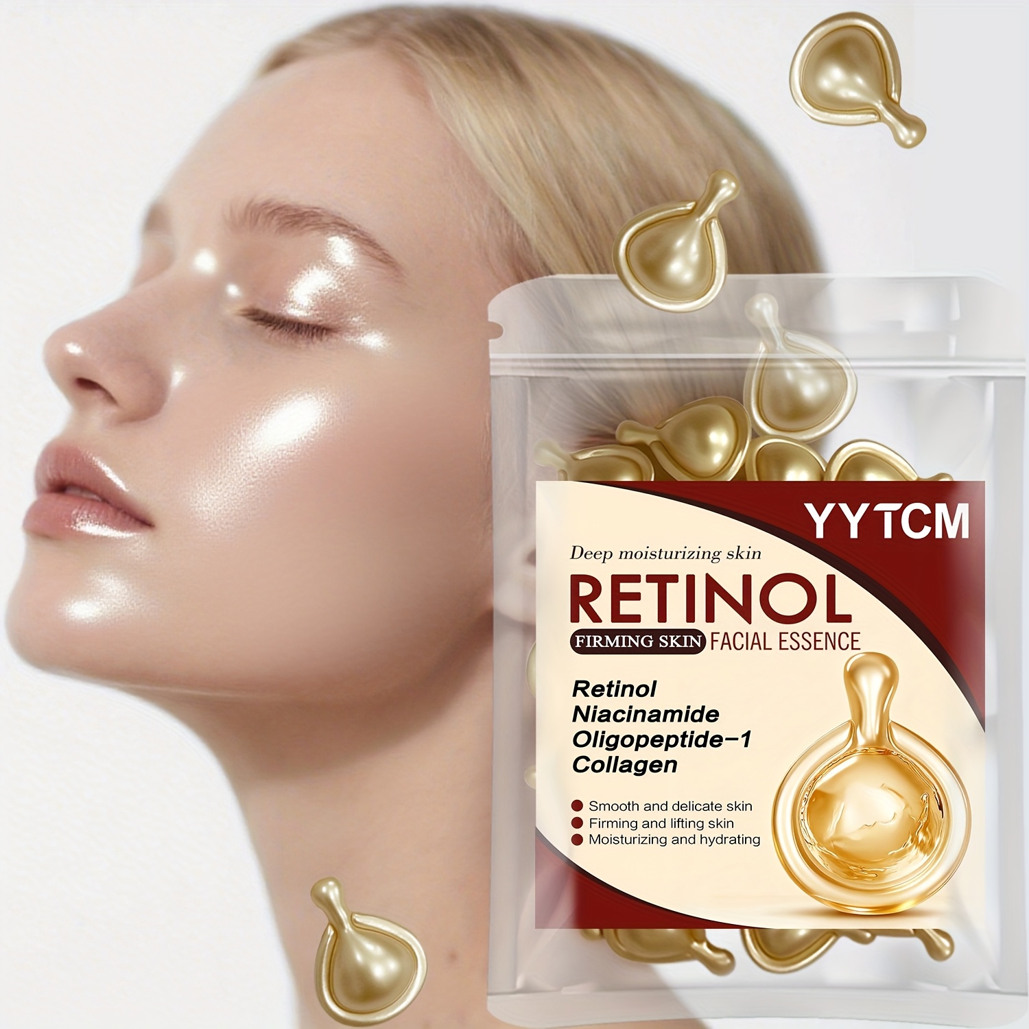 Retinol Firming Facial Moistur - огляд і ціна Niacinamide Brightening Serum