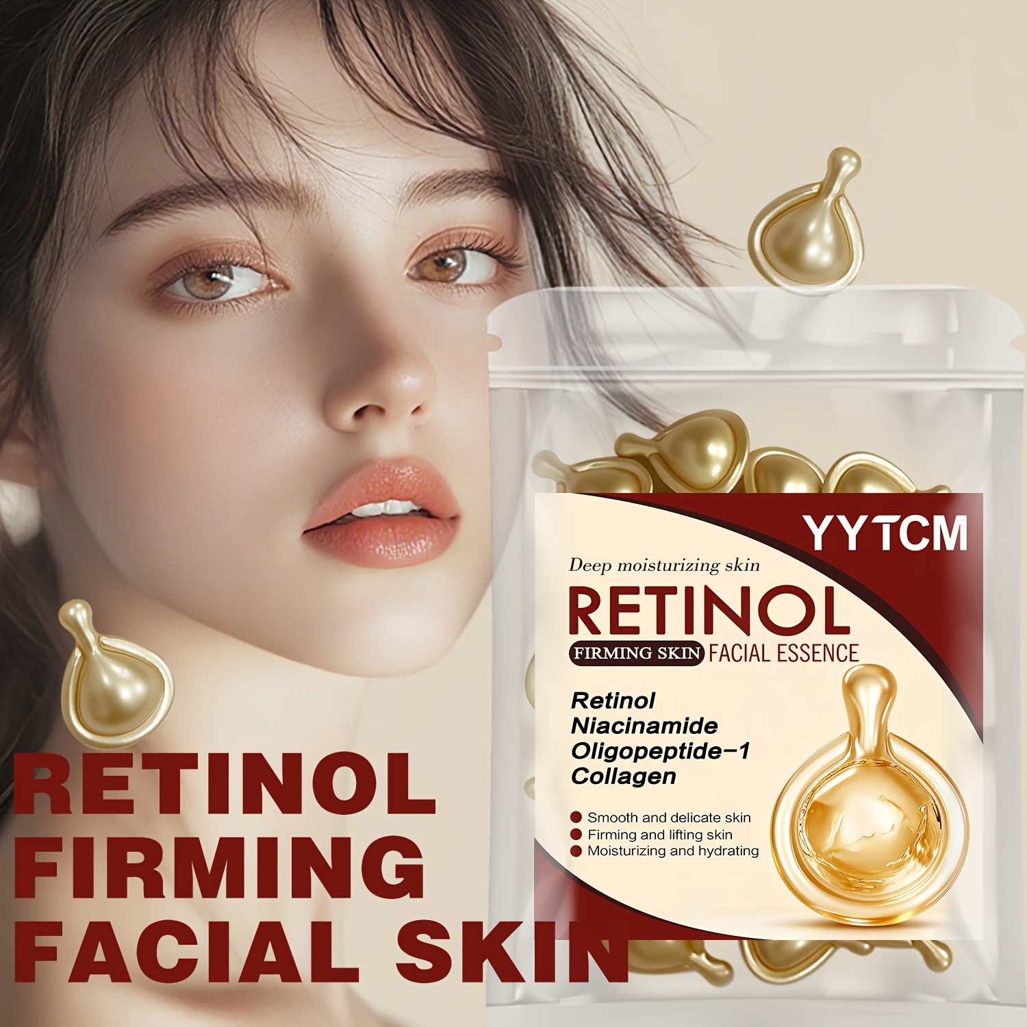 Retinol Firming Facial Moistur - огляд і ціна Niacinamide Brightening Serum