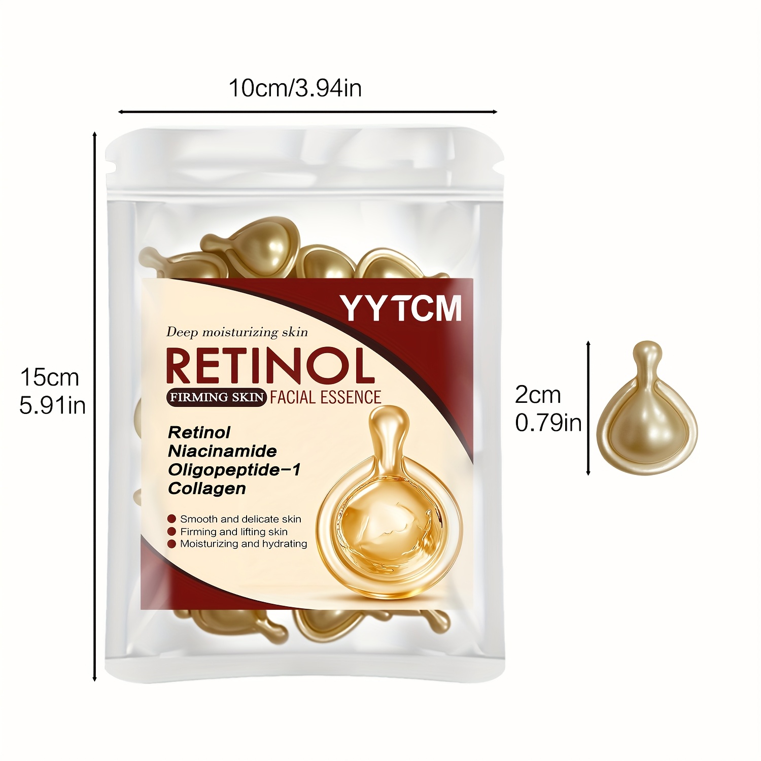 Retinol Firming Facial Moistur - огляд і ціна Niacinamide Brightening Serum