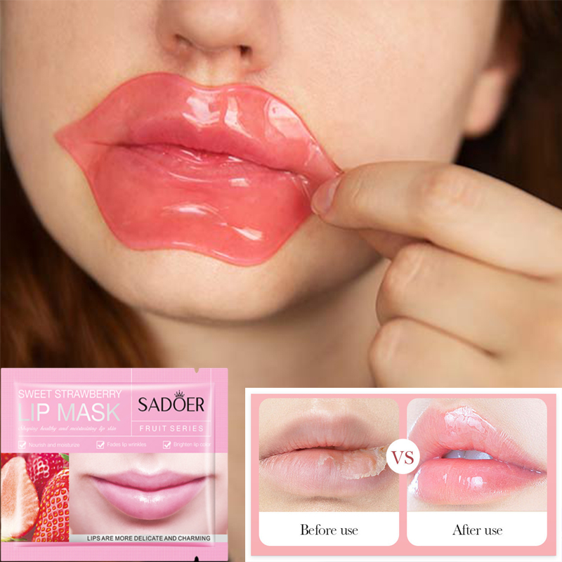 SADOER Fruits Moisturizing Lip - огляд і ціна Skincare Collagen