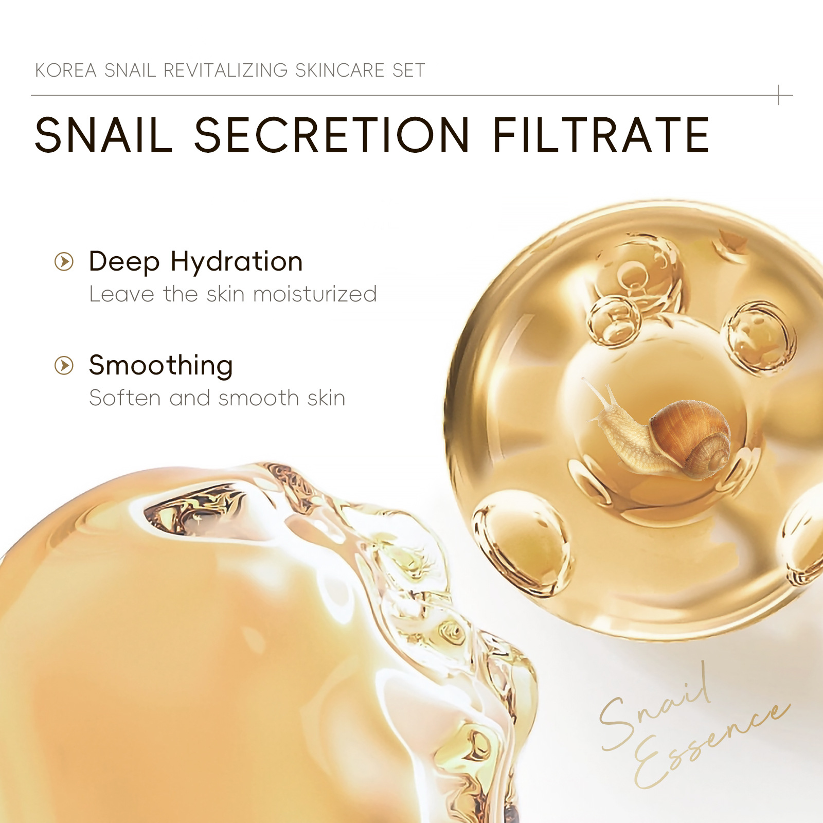 5pcs Boxed Korea Snail Skin Ca - огляд і ціна Skincare Collagen