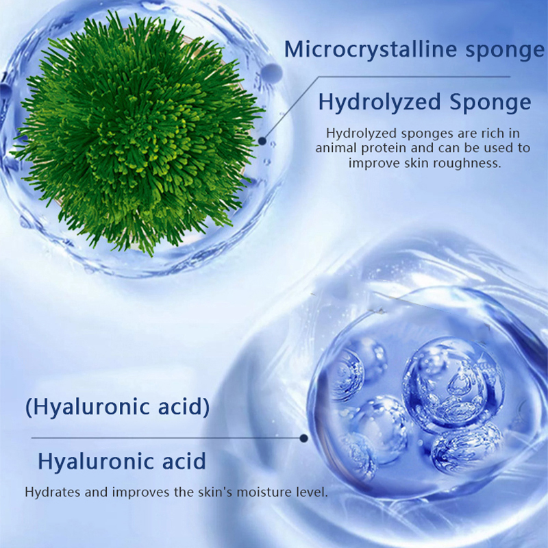 Face Blue Sponge Microalgae Sk - огляд і ціна Skincare Collagen