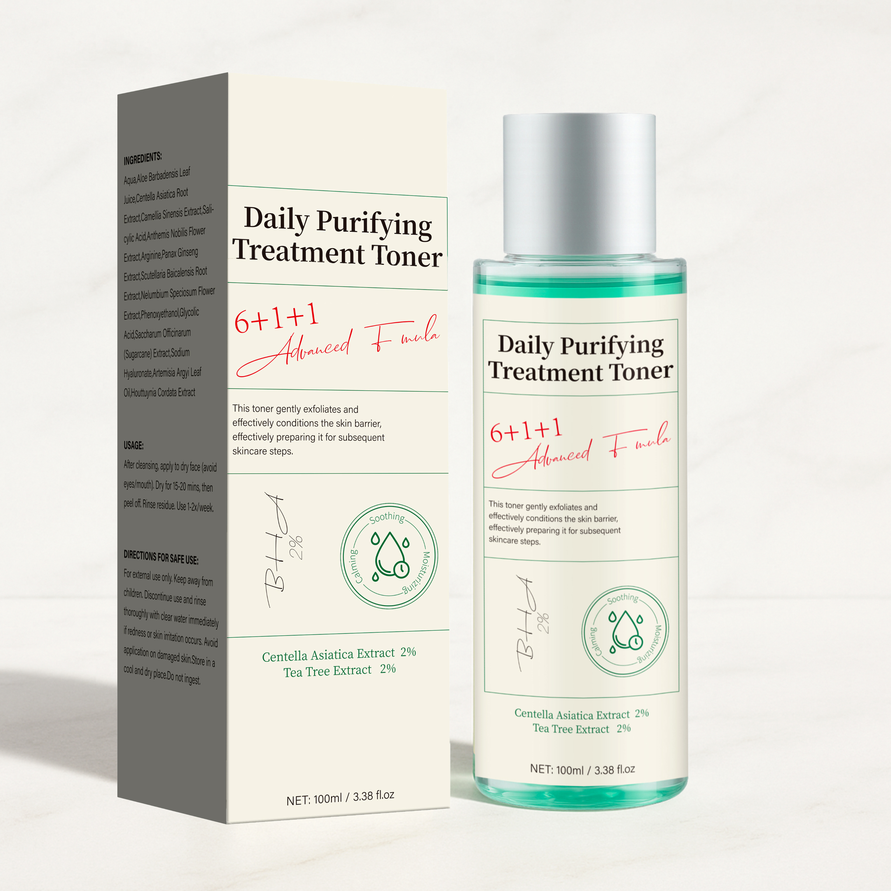 Daily Purifying Treatment Tone - огляд і ціна Glycolic Acid Exfoliant
