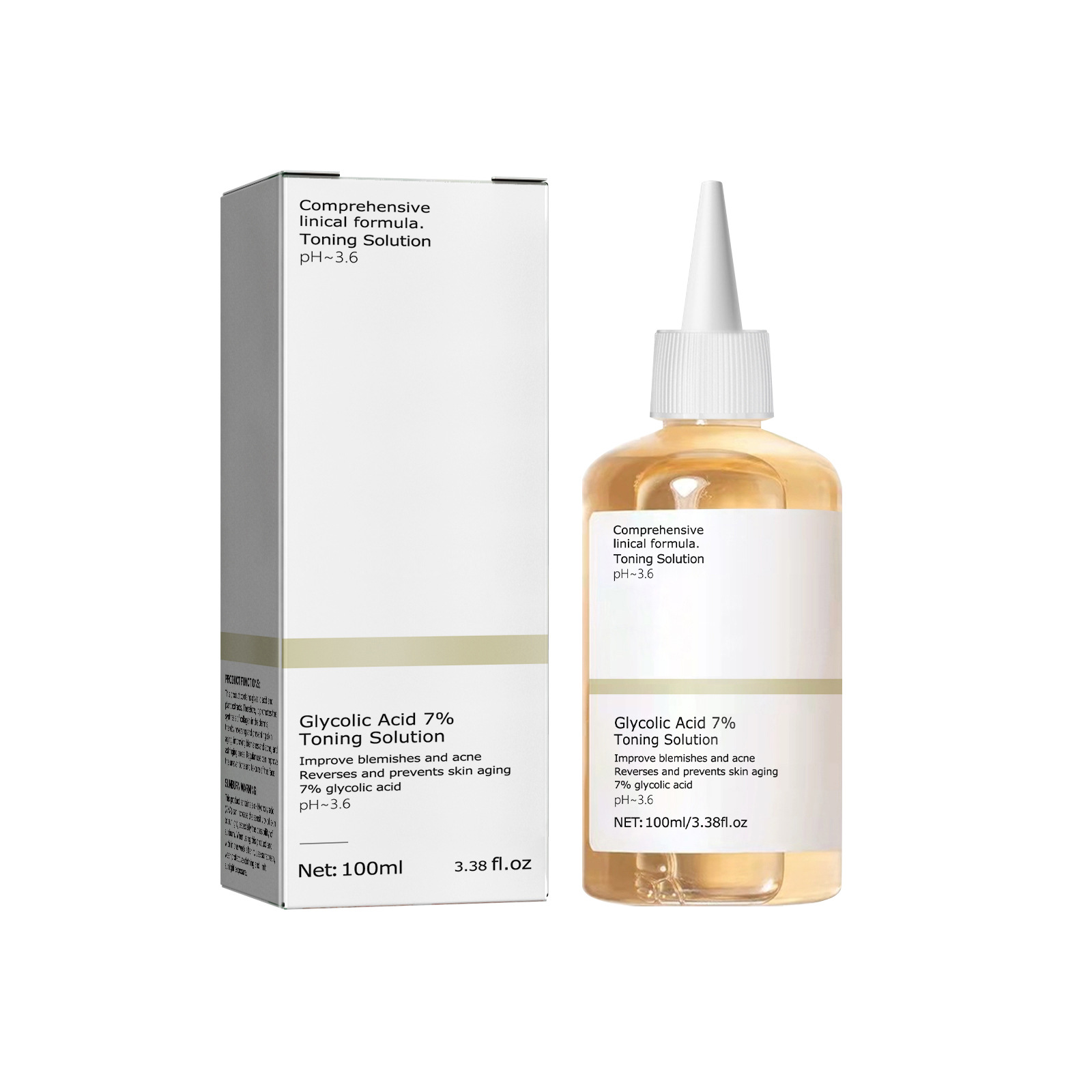100ml Glycolic Acid 7% Toning  - огляд і ціна Glycolic Acid Exfoliant