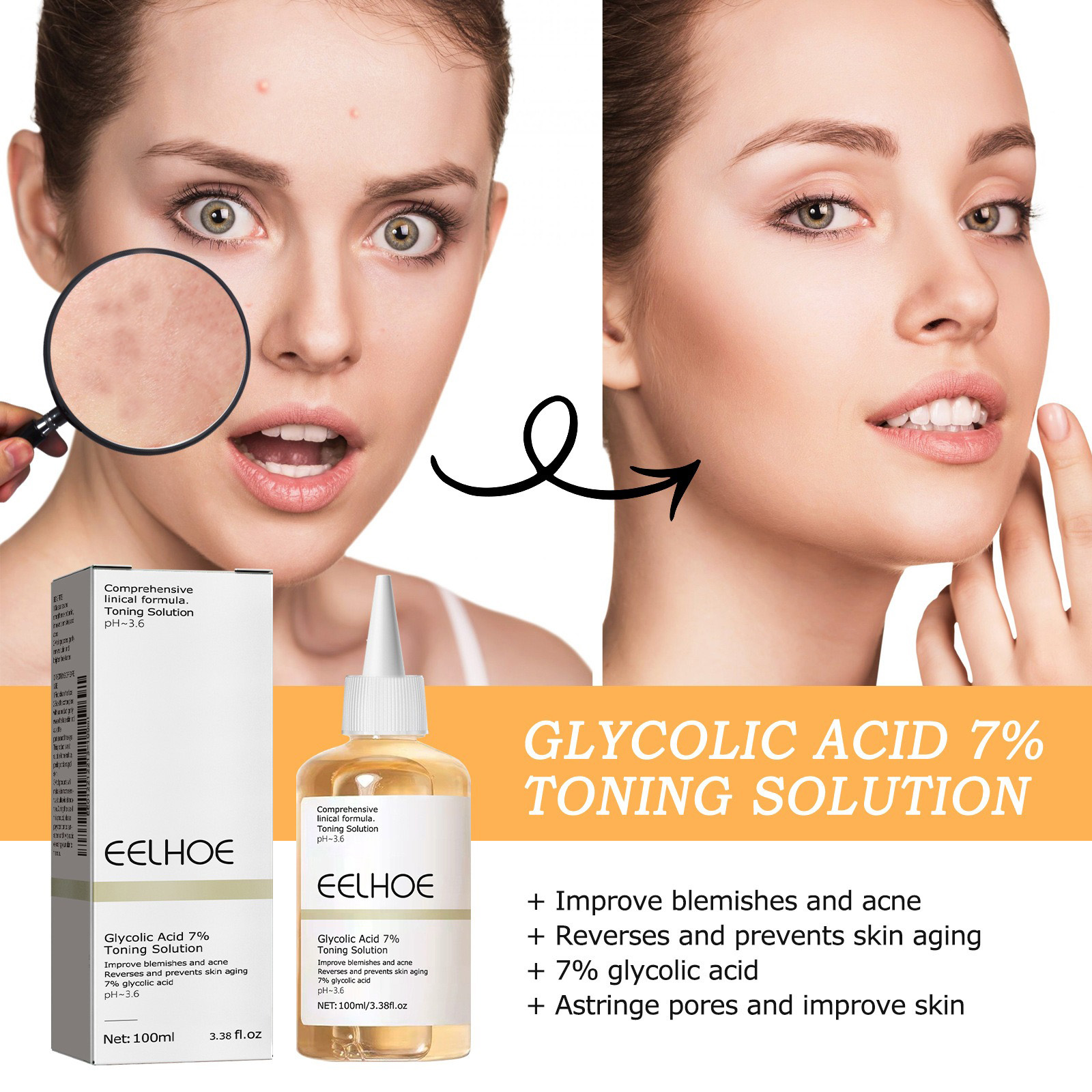 Glycolic Acid 7% Toning Soluti - огляд і ціна Glycolic Acid Exfoliant