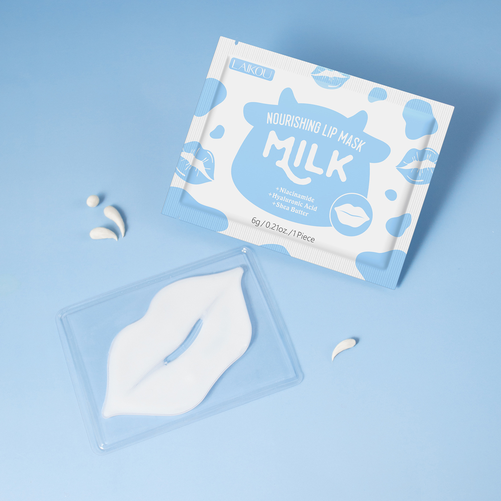 10pcs Milk Collagen Lip Mask L - огляд і ціна Skincare Collagen